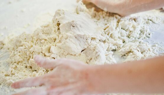 тесто для пельменей