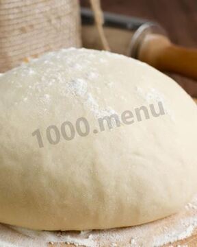 Тесто на минералке для пельменей