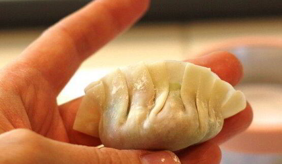 японские жареные пельмени