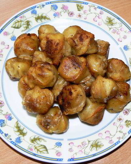Рецепт жареных пельменей