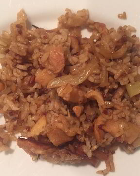 Грибной плов