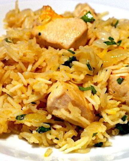 Рецепт куриного плова в мультиварке