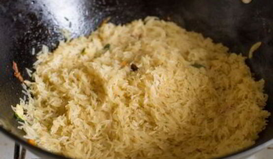 овощной плов с лесными грибами и фасолью