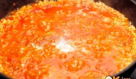 паэлья с морепродуктами