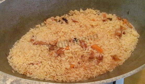 плов фруктовый