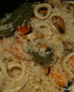 Плов из морепродуктов