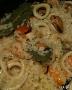 Плов из морепродуктов