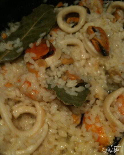 Рецепт плова из морепродуктов