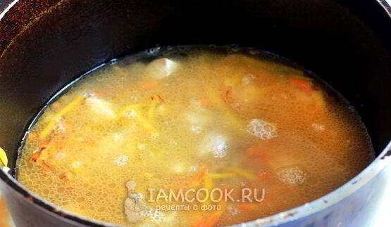 плов из перловки с курицей