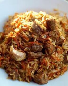 Плов с говядиной