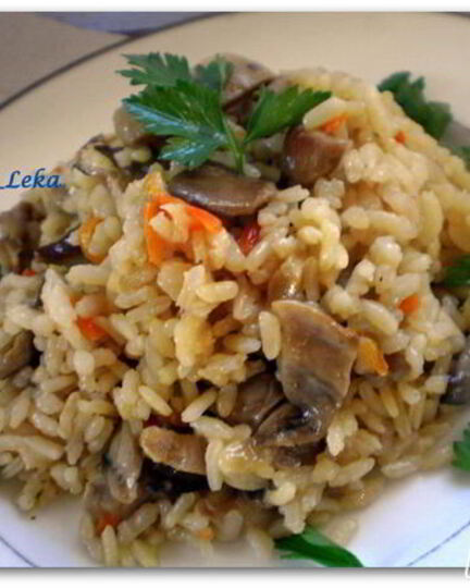 Рецепт плова с грибами