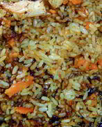 Плов с изюмом