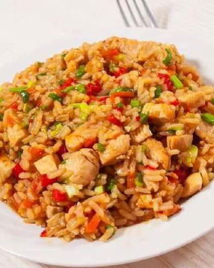 Рецепт плова с курицей и овощами