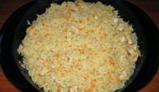 плов с курицей в микроволновке