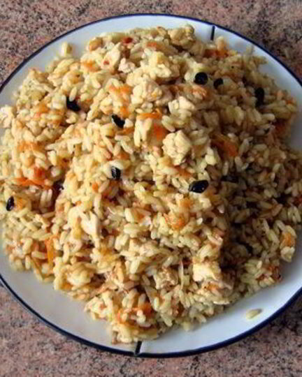 Рецепт плова с курицей