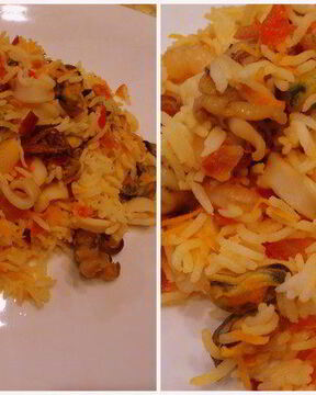 Плов с морепродуктами