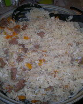 Плов с мясом