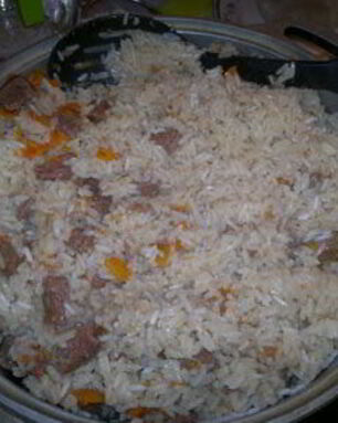 Плов с мясом