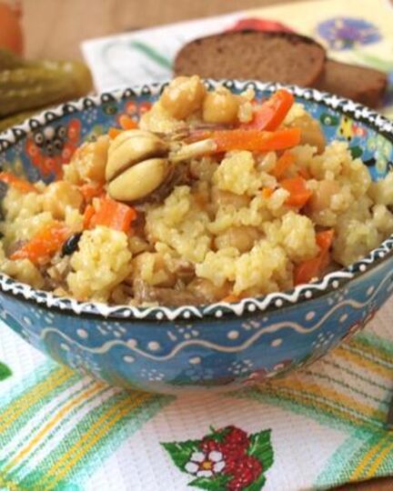 Рецепт плова с нутом