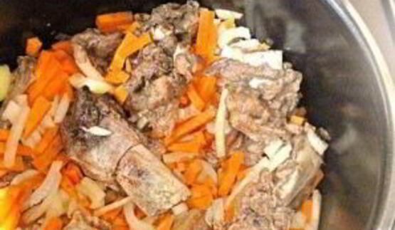 плов с ребрышками в мультиварке