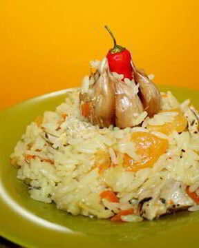 Плов с репой в мультиварке