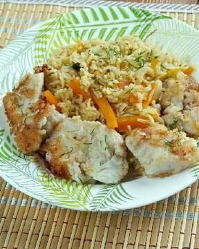 Плов с рыбой