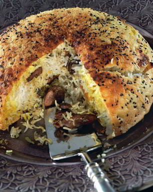 Плов с утиными потрохами