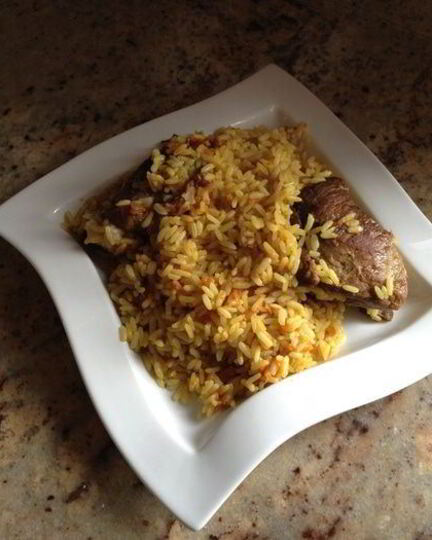 Рецепт плова с уткой без лука