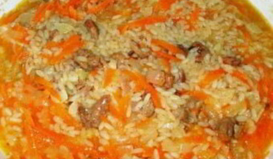 плов с уткой