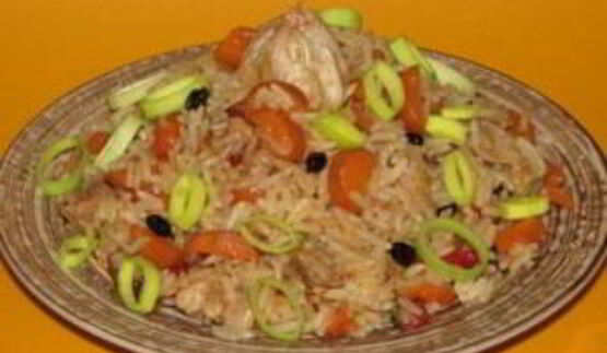 плов со свининой в скороварке