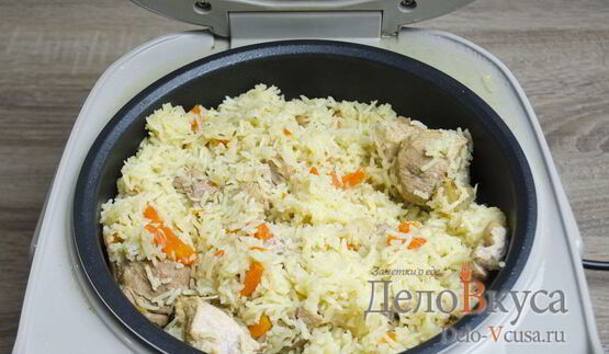 плов в мультиварке