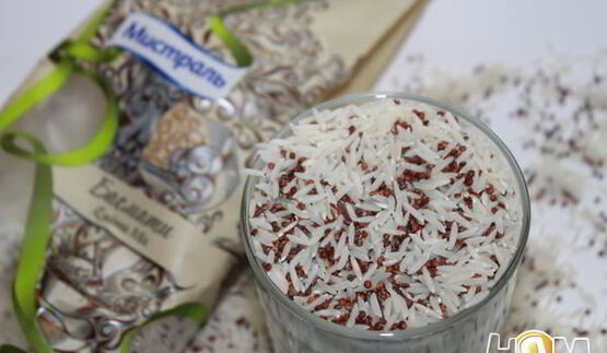 томатный плов с кальмарами