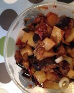 Баклажанное рагу с овощами