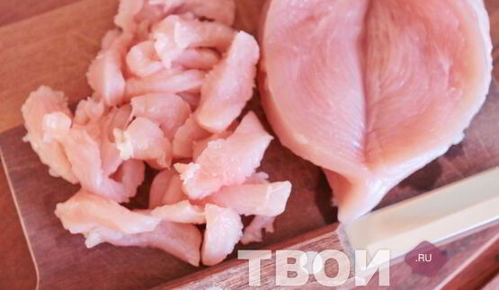 фрикасе с грибами