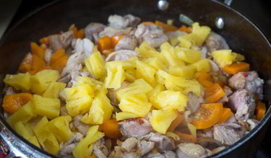 карибское рагу из курицы
