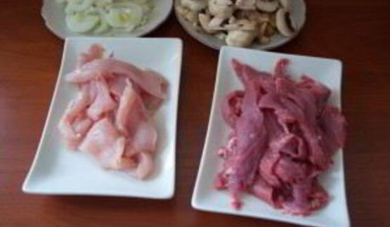 картофельное рагу с мясом