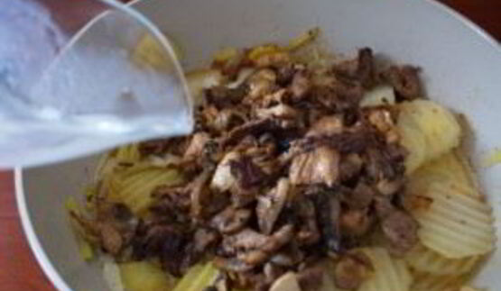 картофельное рагу с мясом