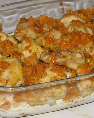 Легкое фрикасе из курицы