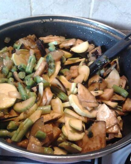 Рецепт овощного рагу по-бирмански