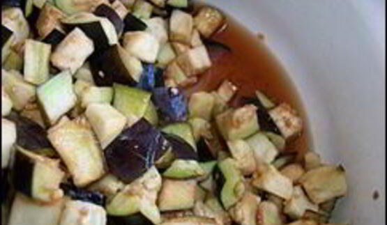 овощное рагу с баклажанами и кабачками