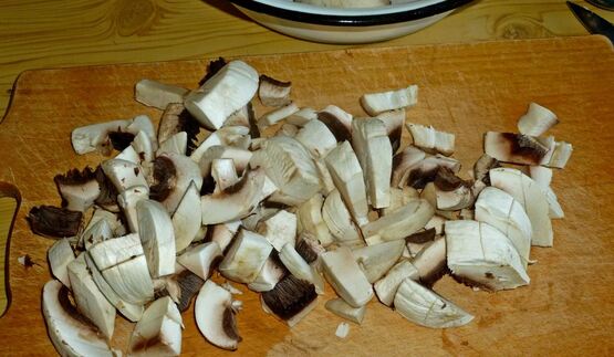 овощное рагу с грибами