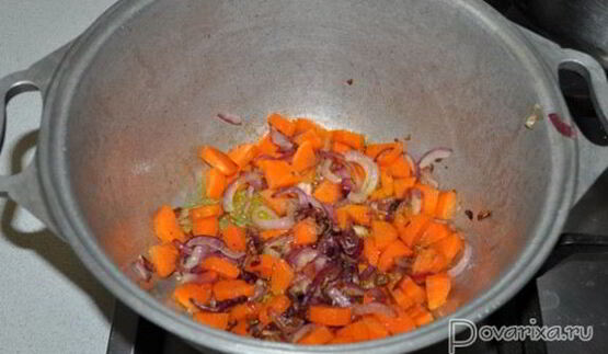 овощное рагу с индейкой