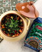 Овощное рагу, запеченное в горшочках