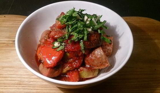 печеное овощное рагу