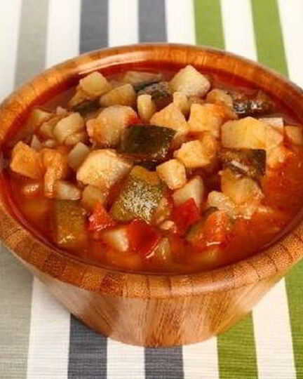 Рецепт постного овощного рагу