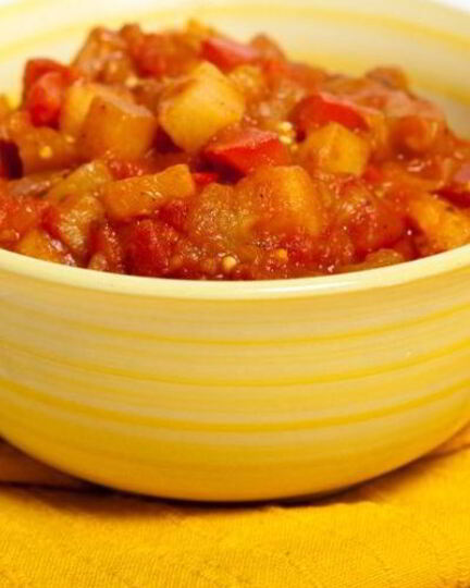 Рецепт рагу из картофеля, кабачков и томатов