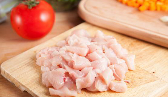 рагу из курицы и стручковой фасоли