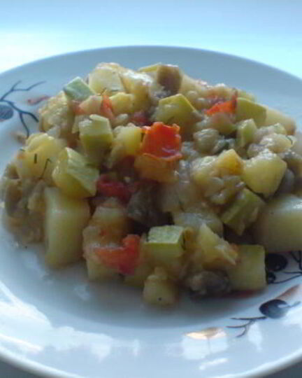 Рецепт рагу из овощей осень