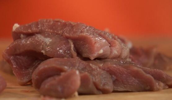 рагу из утки с апельсинами и слоеные закуски