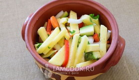 рагу овощное с мясом и картошкой